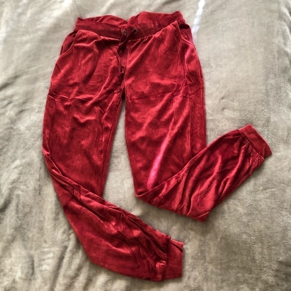 Soft Velour jogger style Pants - Picture 1 of 3